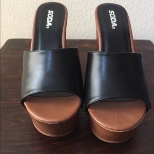 Soda platform wedges
